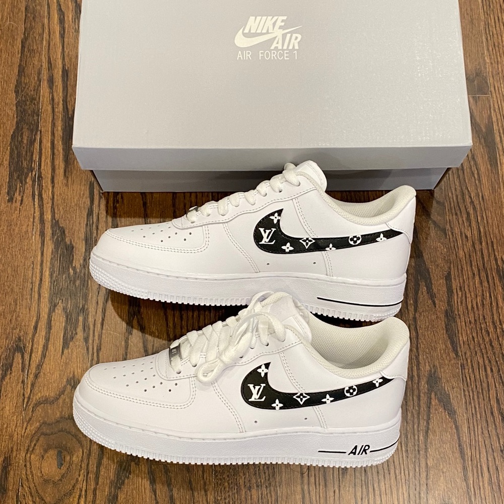 Custom AF1s kids - Picture 3 of 5